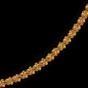 22Kt Hallmark Real Solid Yellow Gold Gold Balls Cuban New Necklace Chain 28 Gm
