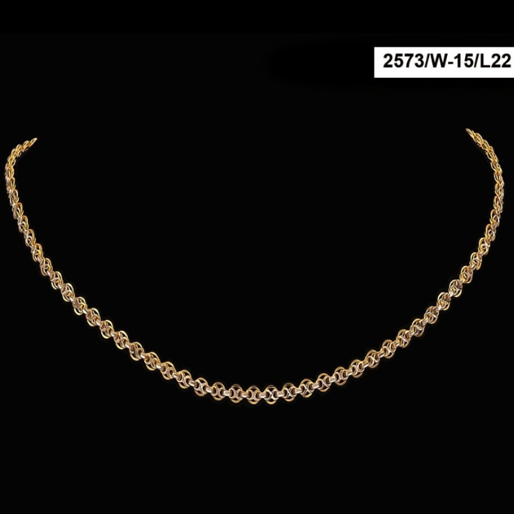 22Kt Hallmark Real Solid Yellow Gold Necklace Iced Out Miami Long Chain 32 Gram - Image 2