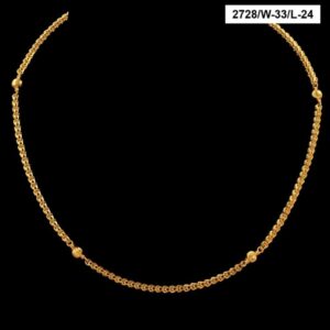 22Kt Hallmark Real Solid Yellow Gold Hip Hop Cuban Trendy Necklace Chain 34 Gm