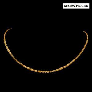 22Kt Hallmark Real Solid Yellow Gold Necklace Curb Iced Out Long Chain 28 Grams