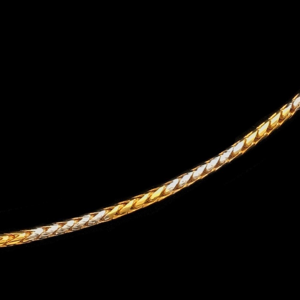 22Kt Hallmark Real Solid Yellow Gold Hip Hop New Curb Necklace Chain 12 Grams