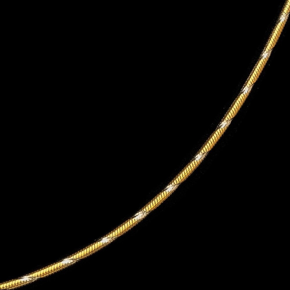 22Kt Hallmark Real Solid Yellow Gold Iced Out 2 Tone Curb Necklace Chain 10 Gm