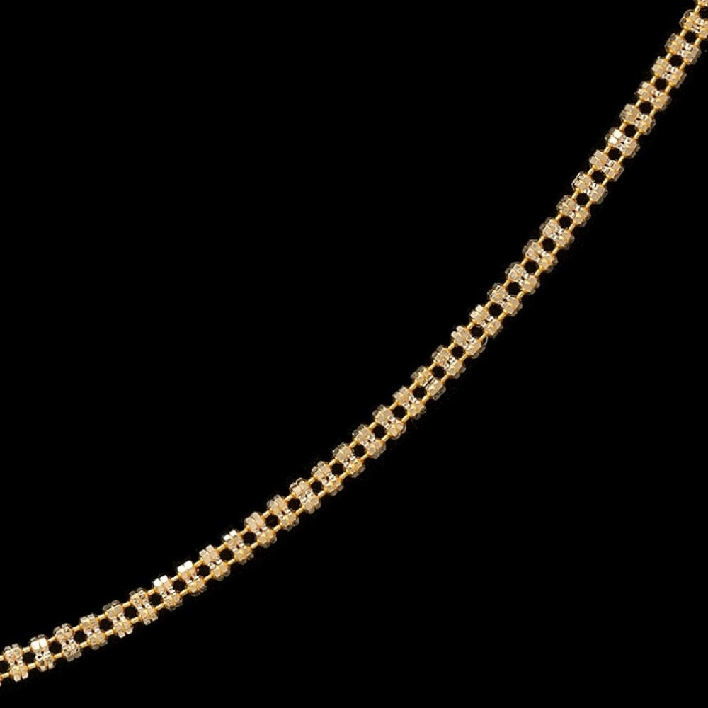 22Kt Solid Yellow Gold Necklace Cuban Hot Sale Chain 16 Grams 18''L