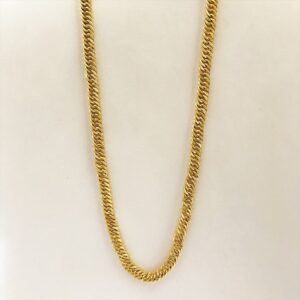 REAL GOLD Necklace Men's Link Chain 18 Kt Yellow Gold 20.920 Grams 6.79 Wide 20"