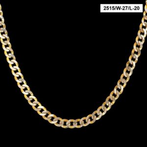 22 Kt Hallmark Real Solid Yellow Gold Hip Hop Link Men'S Necklace Chain 64 Grams