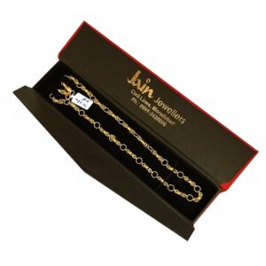 18Kt Real Solid Yellow Gold Curb Cuban Necklace Men'S Chain 14.260 Grams 20'' L