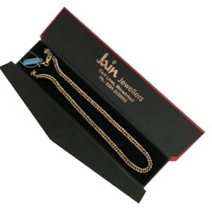 18Kt Hallmark Real Solid Yellow Gold Curb Cuban Necklace Men'S Chain 22g 18" L