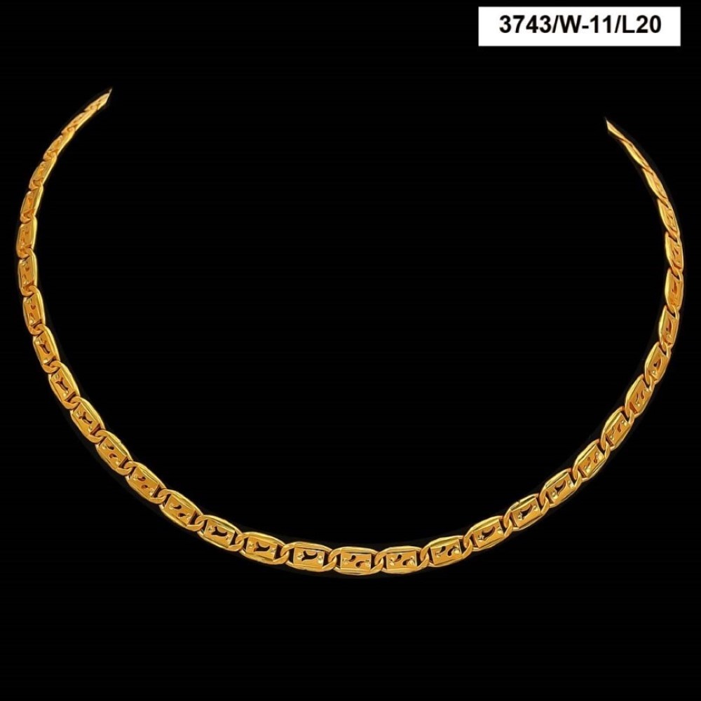 22Kt Hallmark Real Solid Yellow Gold Necklace Curb Luxury Link Chain 56 Grams - Image 2