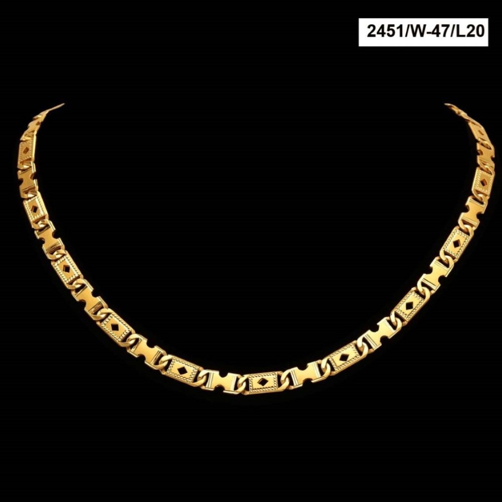 22Kt Hallmark Real Solid Yellow Gold Necklace Curb Hip Hop Dubai Chain 56 Grams - Image 2