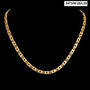 22 Kt Hallmark Real Solid Yellow Gold Curb Hip Hop Heavy Necklace Chain 56 Grams