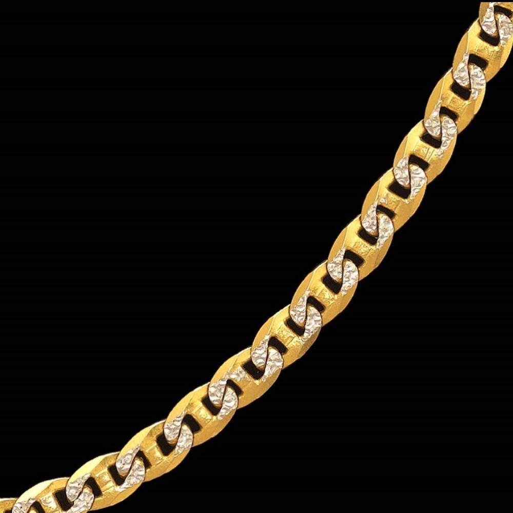 22Kt Hallmark Real Solid Yellow Gold Cuban Hip Hop Heavy Necklace Chain 35 Gram