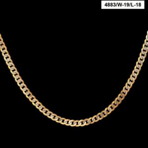 22Kt Hallmark Real Solid Yellow Gold Necklace Hip Hop Link Men'S Heavy Chain 40g
