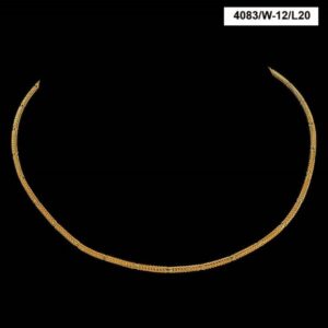 22 Kt Real Solid Yellow Gold Hallmark Unisex Curb Cuban Necklace Chain 16 Grams