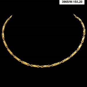 22Kt Real Solid Yellow Gold Hallmark Curb Cuban Necklace Chain 28 Gram Link