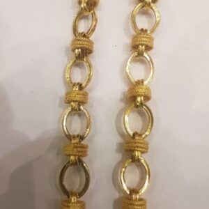 22Kt Hallmark Real Solid Yellow Gold Necklace Curb Hip Hop Link Chain 30.8 Gram
