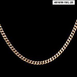 22Kt Hallmark Real Solid Yellow Gold Hip Hop Curb Cuban Necklace Chain 50 Gram