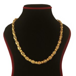 18Kt Real Solid Yellow Gold Curb Cuban Necklace Men'S Chain 26.980 Grams 22'' L