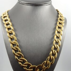 18Kt Yellow Real Gold Napier Chunky Heavy Men's Necklace Chain 150 Grams 26 In