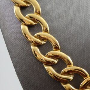 18Kt Yellow Real Gold Napier Chunky Heavy Men's Necklace Chain 150 Grams 26 In