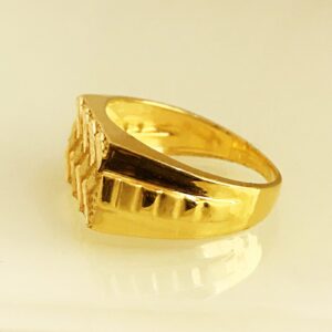 22 Kt Solid Yellow Gold Engagement Wedding Band Men's Ring Size 7-11