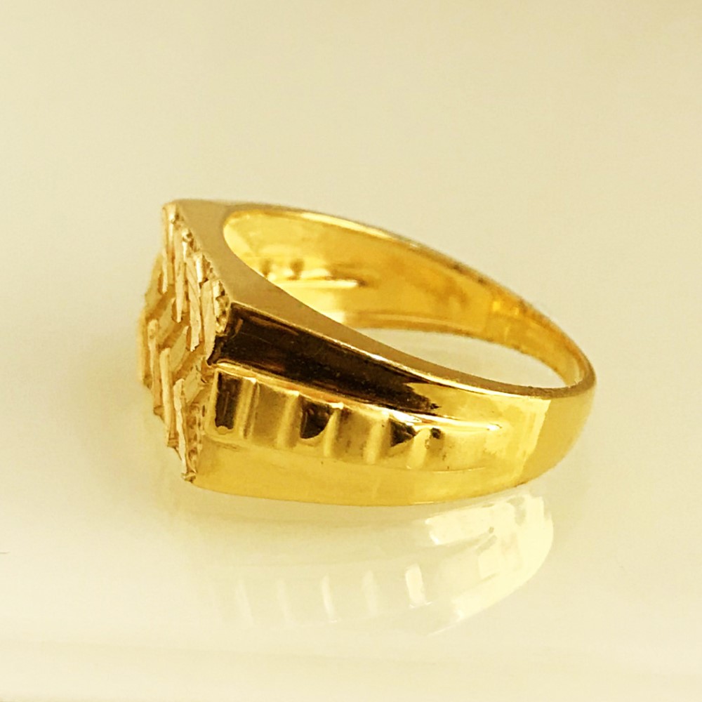 22 Kt  Solid Yellow Gold Engagement Wedding Band Men's Ring Size 7-11