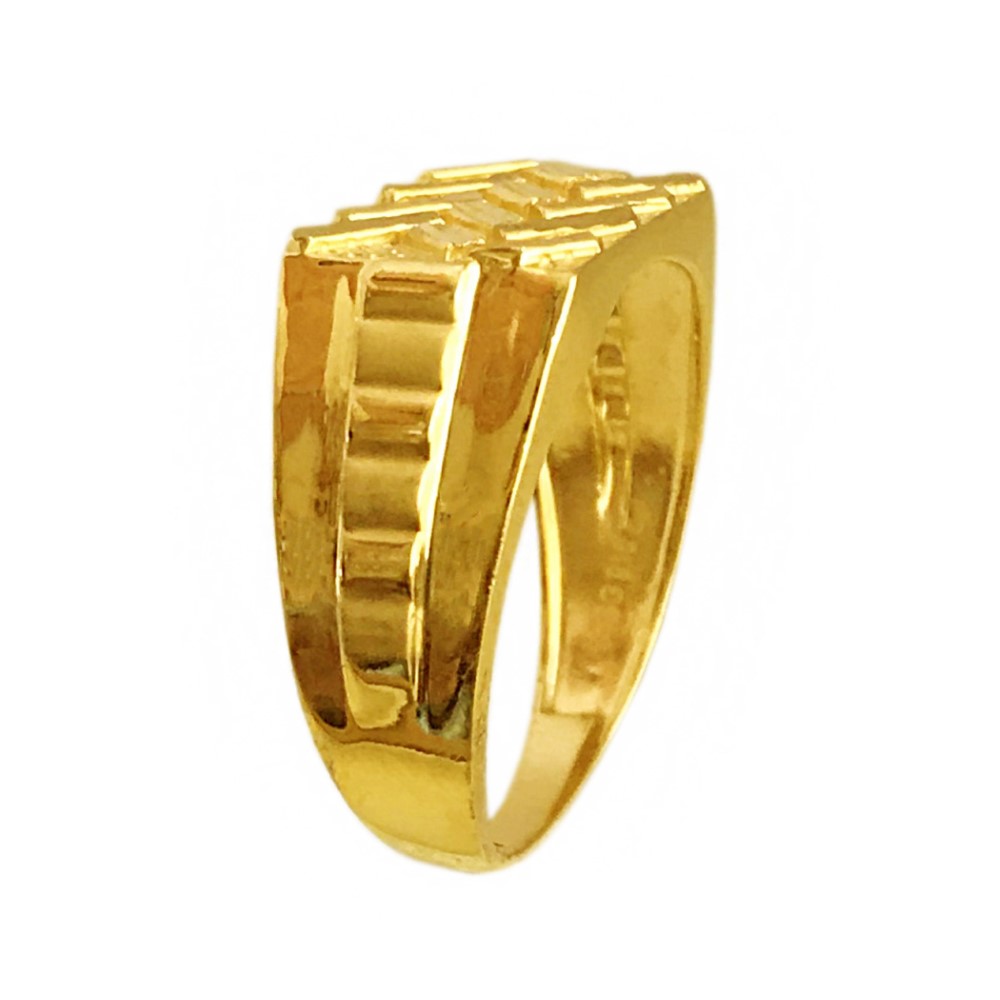 22 Kt  Solid Yellow Gold Engagement Wedding Band Men's Ring Size 7-11