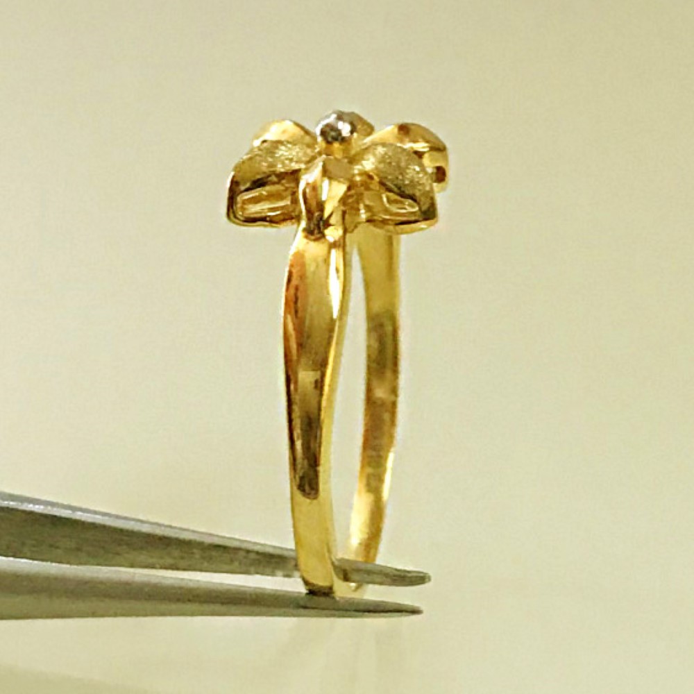 22 Kt Yellow Gold Ring Engagement Wedding Women'S Ring 3.400g Size 6-9 - Image 5