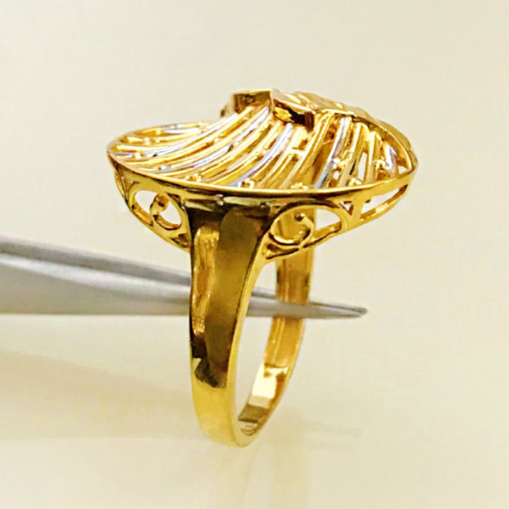 22 Kt Real Solid Yellow Gold Engagement Wedding Women'S Ring Size 5-10 - Image 5