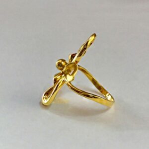 22 Kt   Yellow Gold Engagement Wedding Women'S Ring Size 5,6,7,7.5,8,9