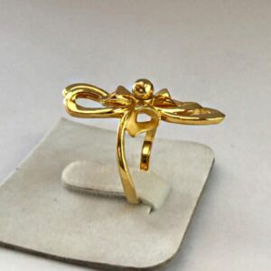 22 Kt   Yellow Gold Engagement Wedding Women'S Ring Size 5,6,7,7.5,8,9