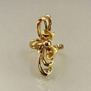 22 Kt   Yellow Gold Engagement Wedding Women'S Ring Size 5,6,7,7.5,8,9
