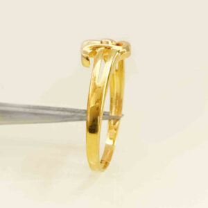 22 Kt  Yellow Gold Engagement Wedding Finger Women'S Ring Size 6-10