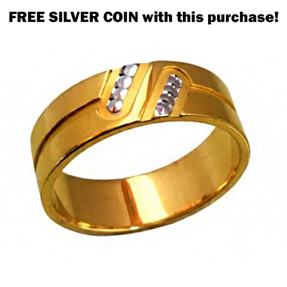 22 Kt  Yellow Gold Women Engagement Wedding Band Ring Wide 7 MM Size 7