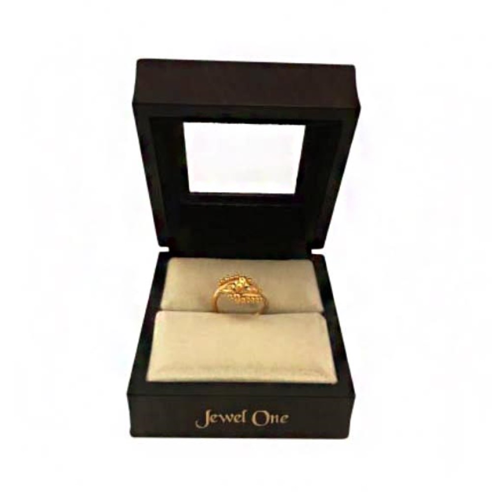 22 Kt Yellow Gold Engagement Women'S Finger Ring 5 Grams Size 6-9 - Image 5