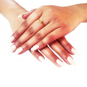 22 Kt   Yellow Gold Engagement Wedding Women'S Finger Ring 4.300 Grams