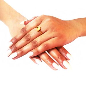 22 Kt   Yellow Gold Engagement Wedding Women'S Ring 4.210g Size 6-9
