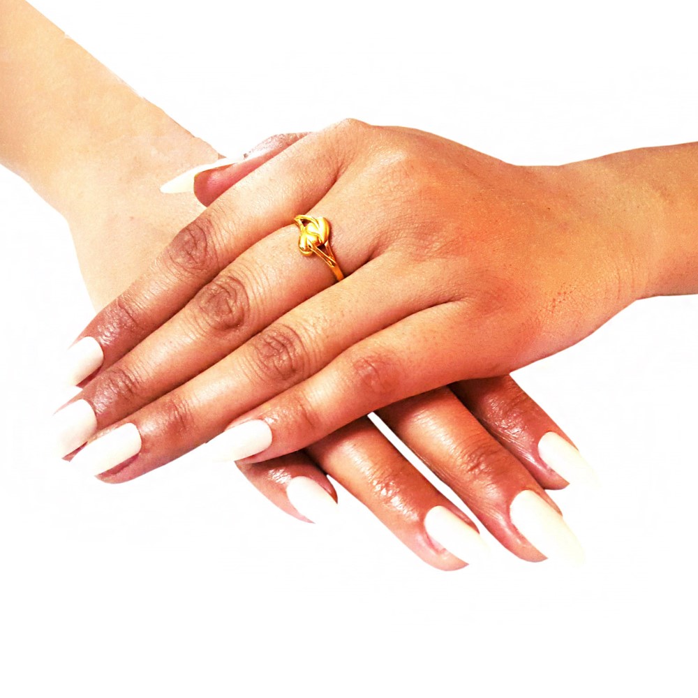 22 Kt Yellow Gold Engagement Wedding Women'S Ring 4.210g Size 6-9 - Image 4