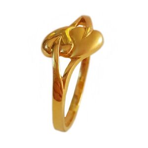 22 Kt   Yellow Gold Engagement Wedding Women'S Ring 4.210g Size 6-9