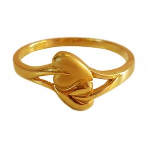 22 Kt   Yellow Gold Engagement Wedding Women'S Ring 4.210g Size 6-9