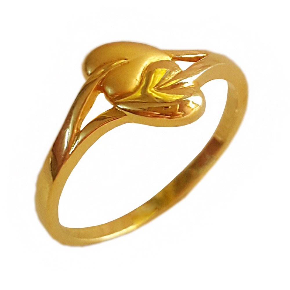 22 Kt   Yellow Gold Engagement Wedding Women'S Ring 4.210g Size 6-9