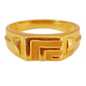 22 Kt  Solid Yellow Gold Engagement Wedding Wear Ring Men's Size 7-11