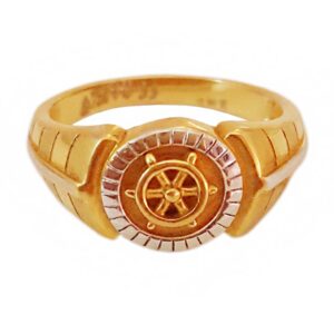 18 Kt Real Solid Yellow Gold Engagement Wedding Men's Ring Size 7-12