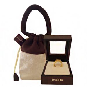 22 Kt  Yellow Gold Engagement Wedding Dainty Jewelry Men'S Finger Ring