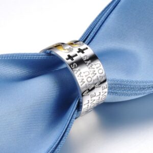 14 Kt   White Gold CZ Stone His & Her Wedding Couple Bands 2 Pcs Rings