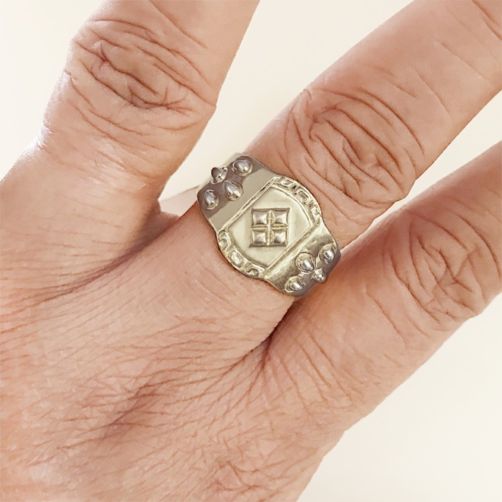 Fine Jewelry 18 Kt Hallmark Solid Yellow Gold Men'S Ring Size 8-12 - Image 4