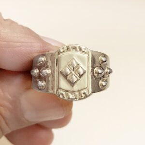 Fine Jewelry 18 Kt Hallmark  Solid Yellow Gold Men'S Ring Size 8-12