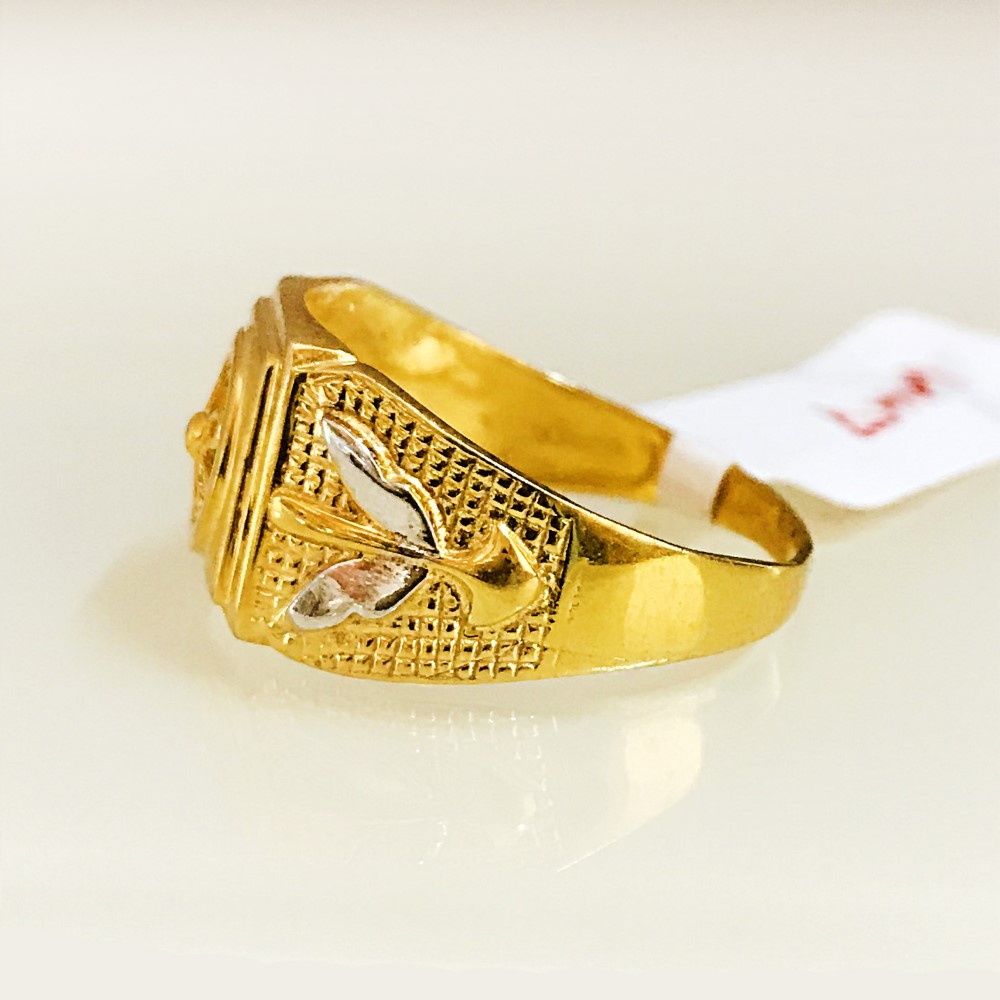 Fine Jewelry 18 Kt Hallmark Solid Yellow Gold Men'S Ring Size 8-12 - Image 4