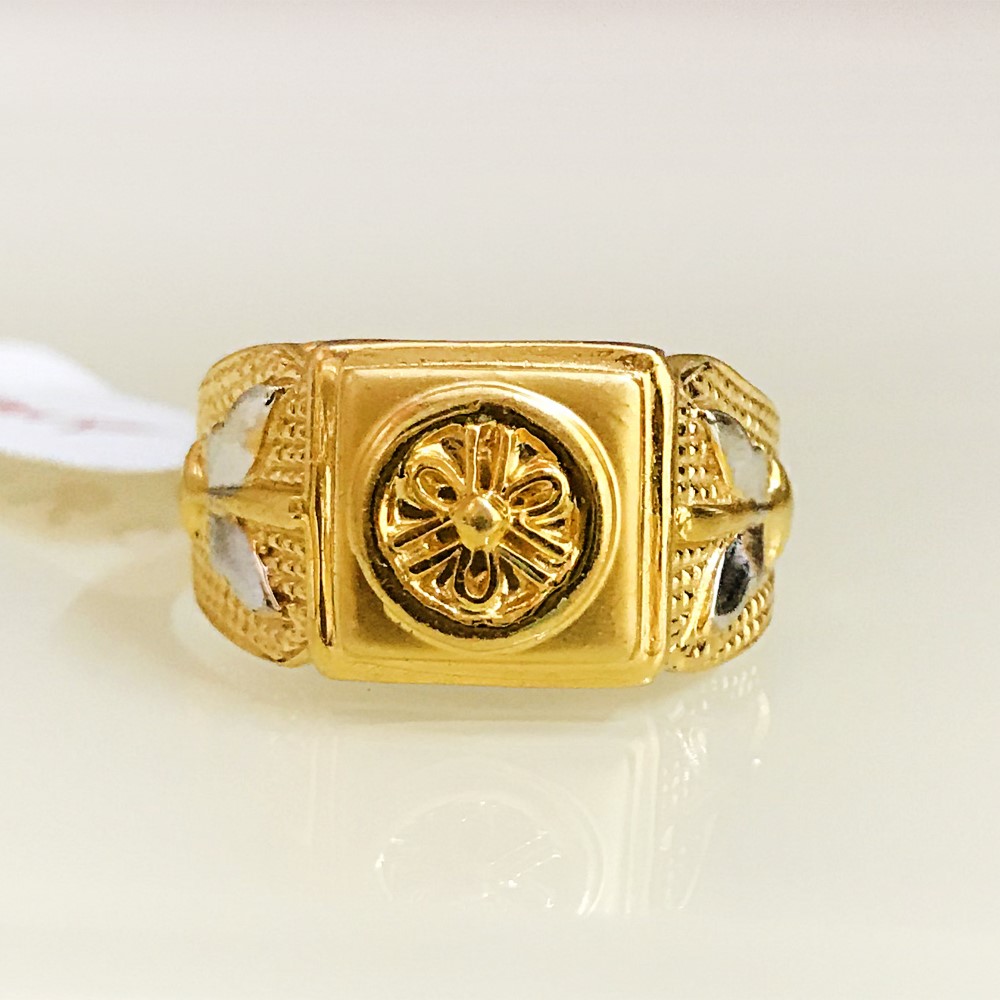 Fine Jewelry 18 Kt Hallmark Solid Yellow Gold Men'S Ring Size 8-12 - Image 3