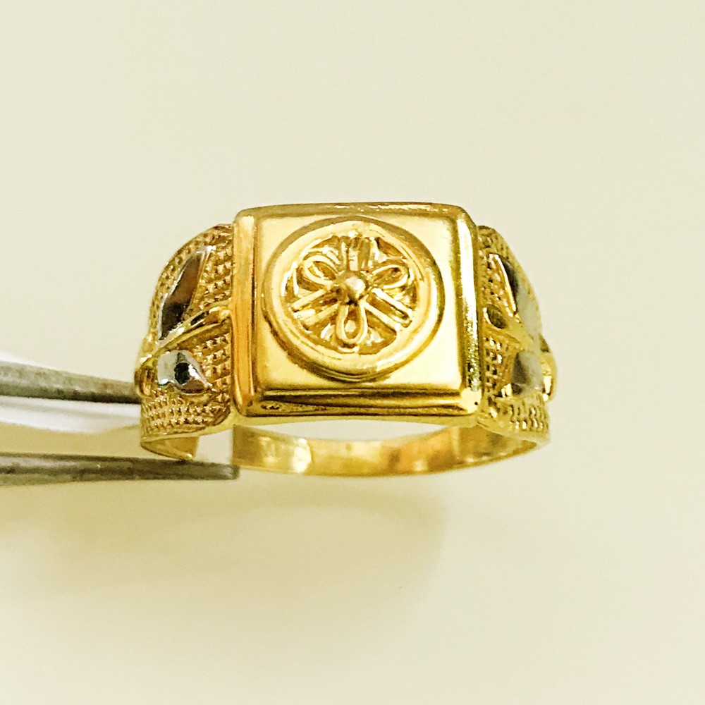 Fine Jewelry 18 Kt Hallmark Solid Yellow Gold Men'S Ring Size 8-12 - Image 2