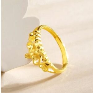 Fine Jewelry 22 Kt   Yellow Gold Wedding Women'S Finger Ring Size 6,7